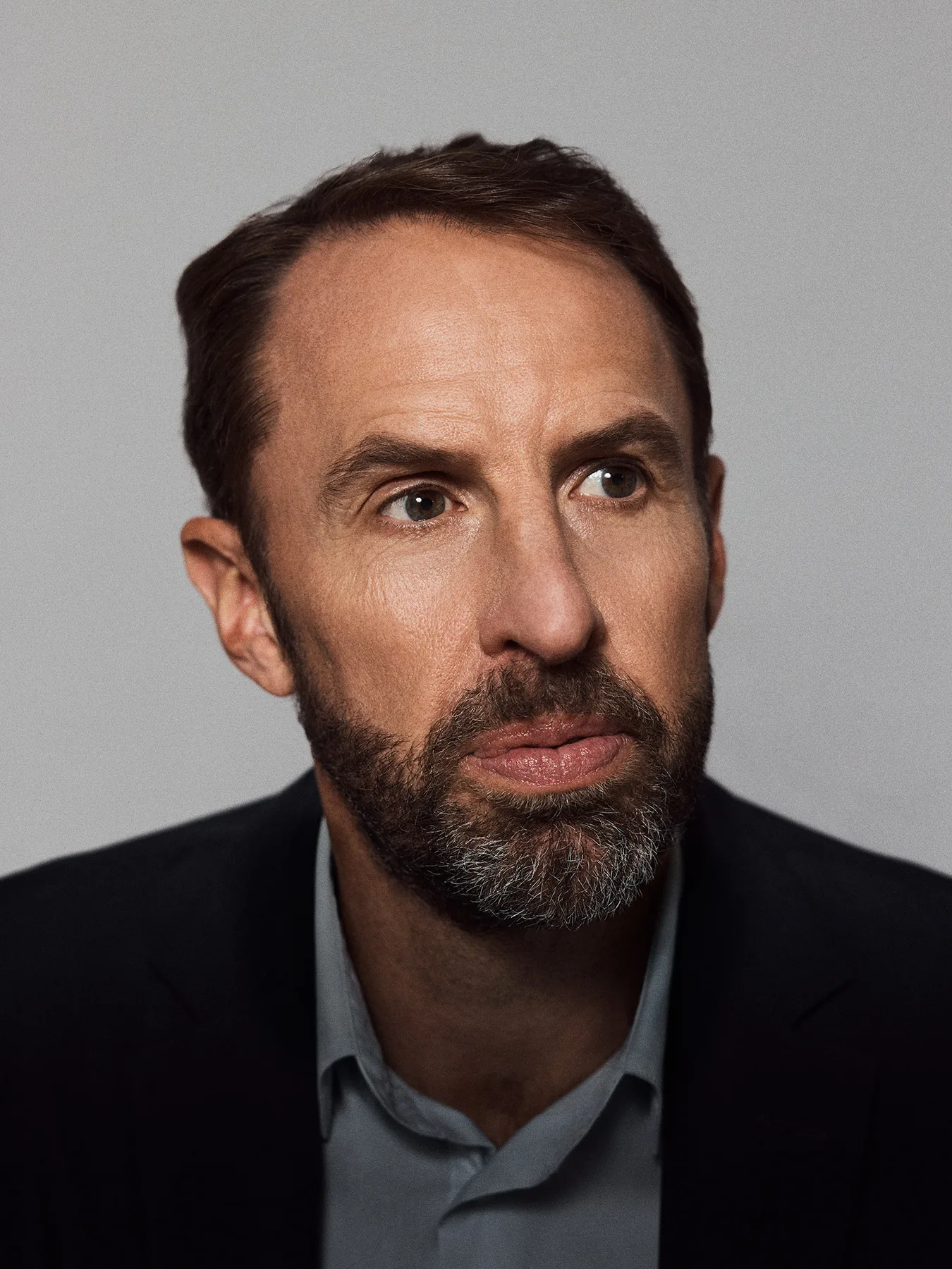 England manager Gareth Southgate photographed for the Observer magazine