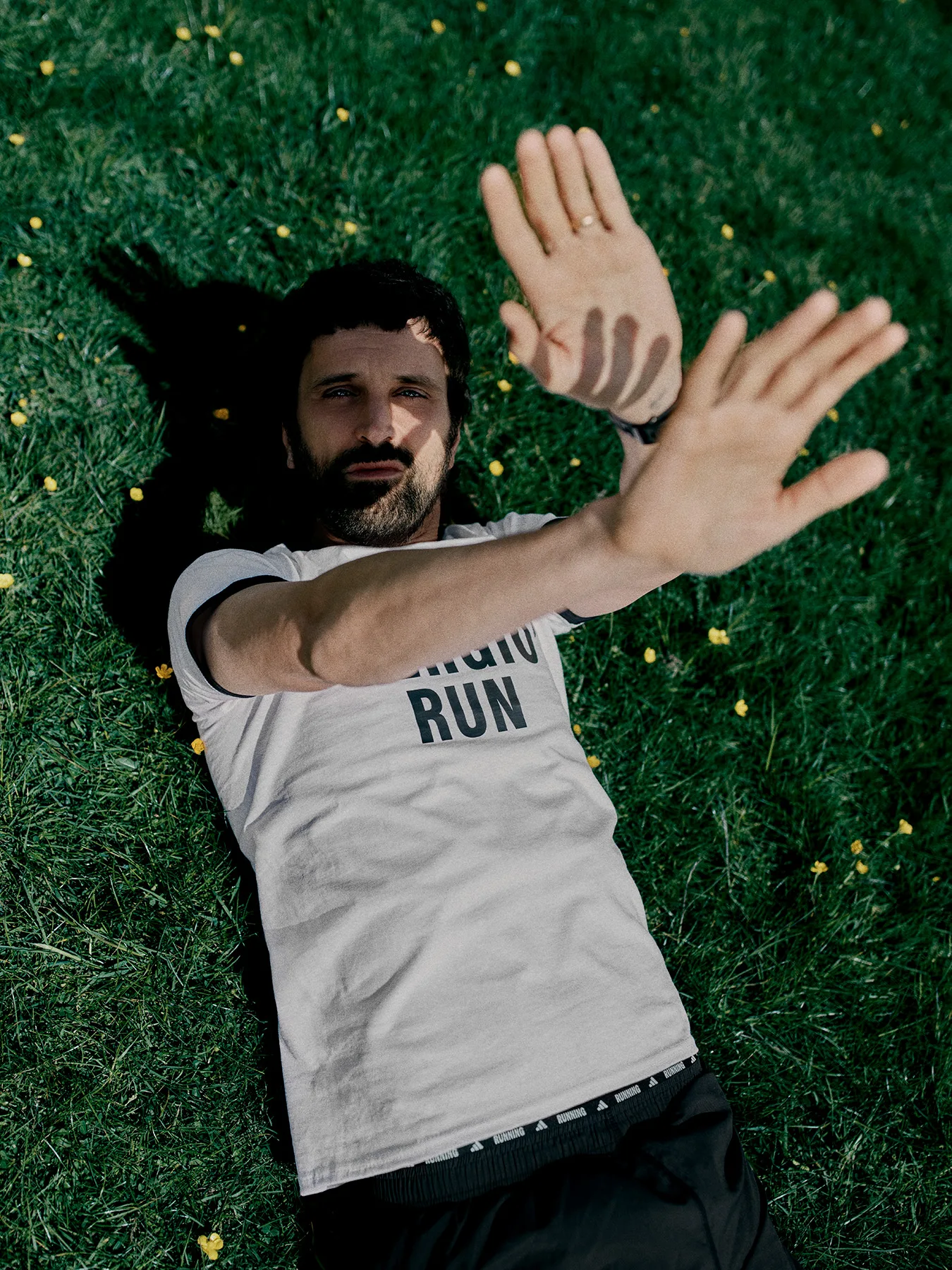 NEIL BEDFORD PHOTOGRAPHER SERIGIO PIZZORNO KASABIAN RUNNERS WORLD ADIDAS LEICESTERSHIRE BRADGATE PARK LEICESTER