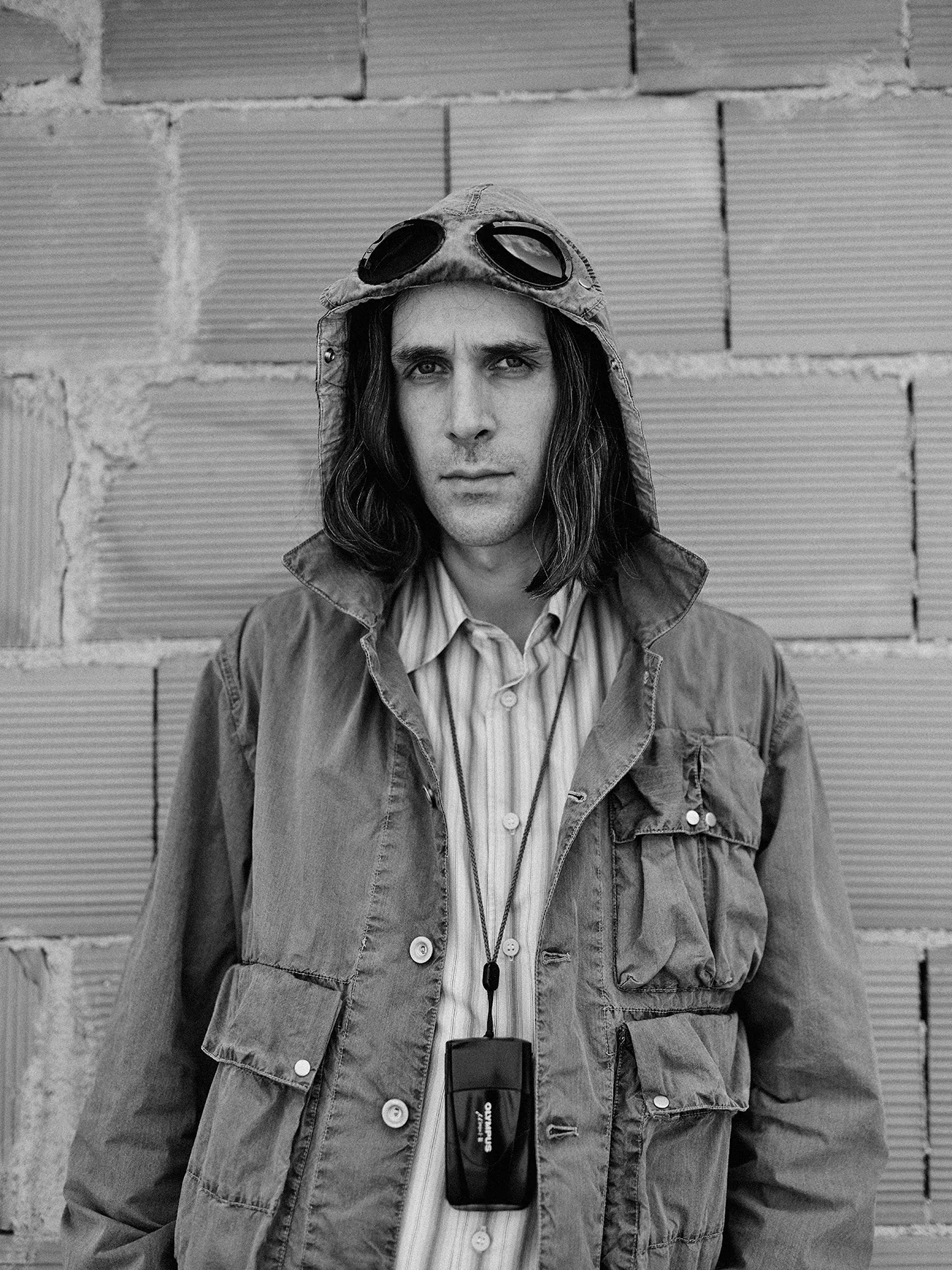 Neil Bedford Photographer C. P. Company Behind The Seams Project 2026 Documentation of the brands archive with portraits and photojournalism black and white photography