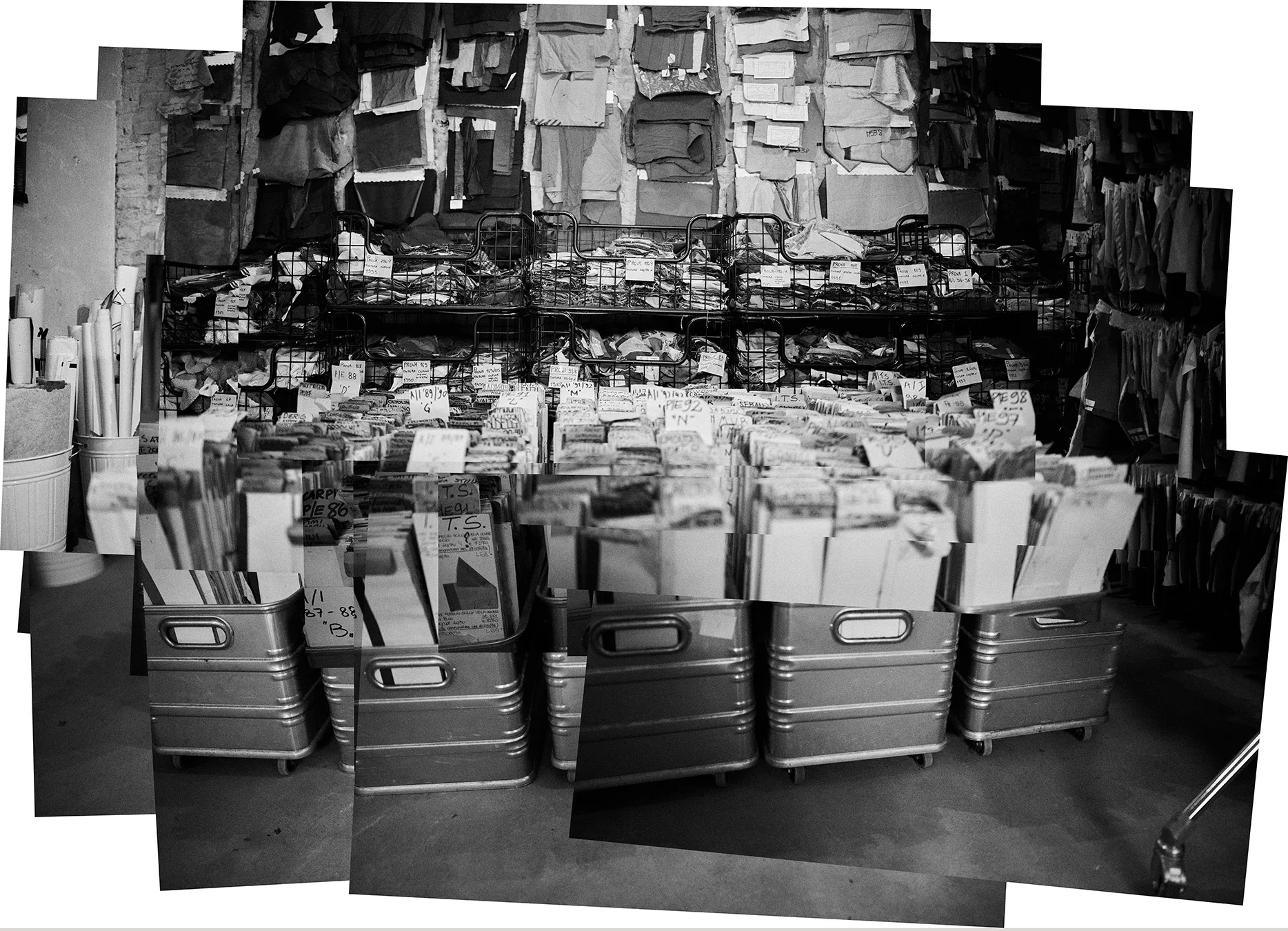 v Neil Bedford Photographer C. P. Company Behind The Seams Project 2026 Documentation of the brands archive with portraits and photojournalism black and white photography