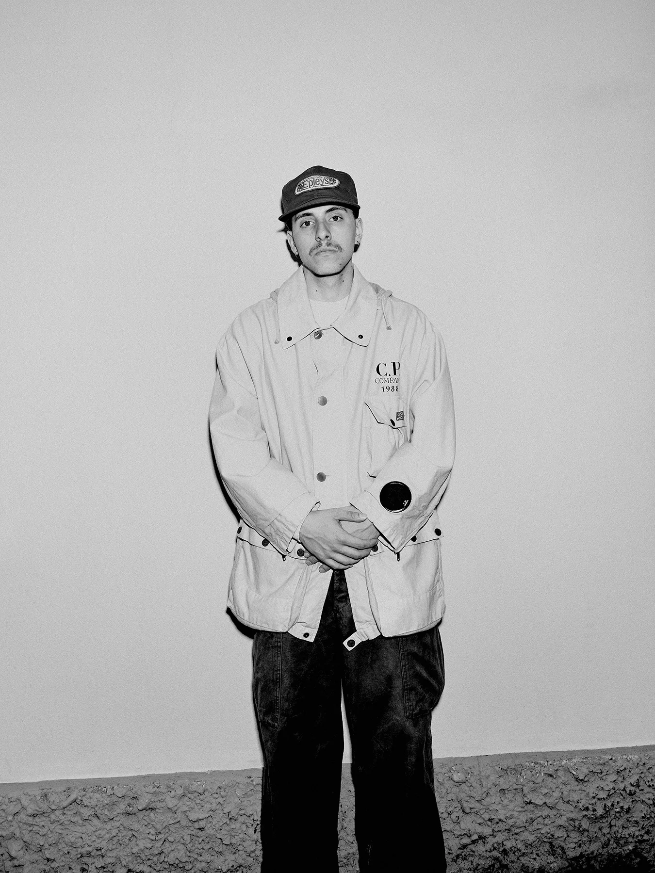Neil Bedford Photographer C. P. Company Behind The Seams Project 2026 Documentation of the brands archive with portraits and photojournalism black and white photography