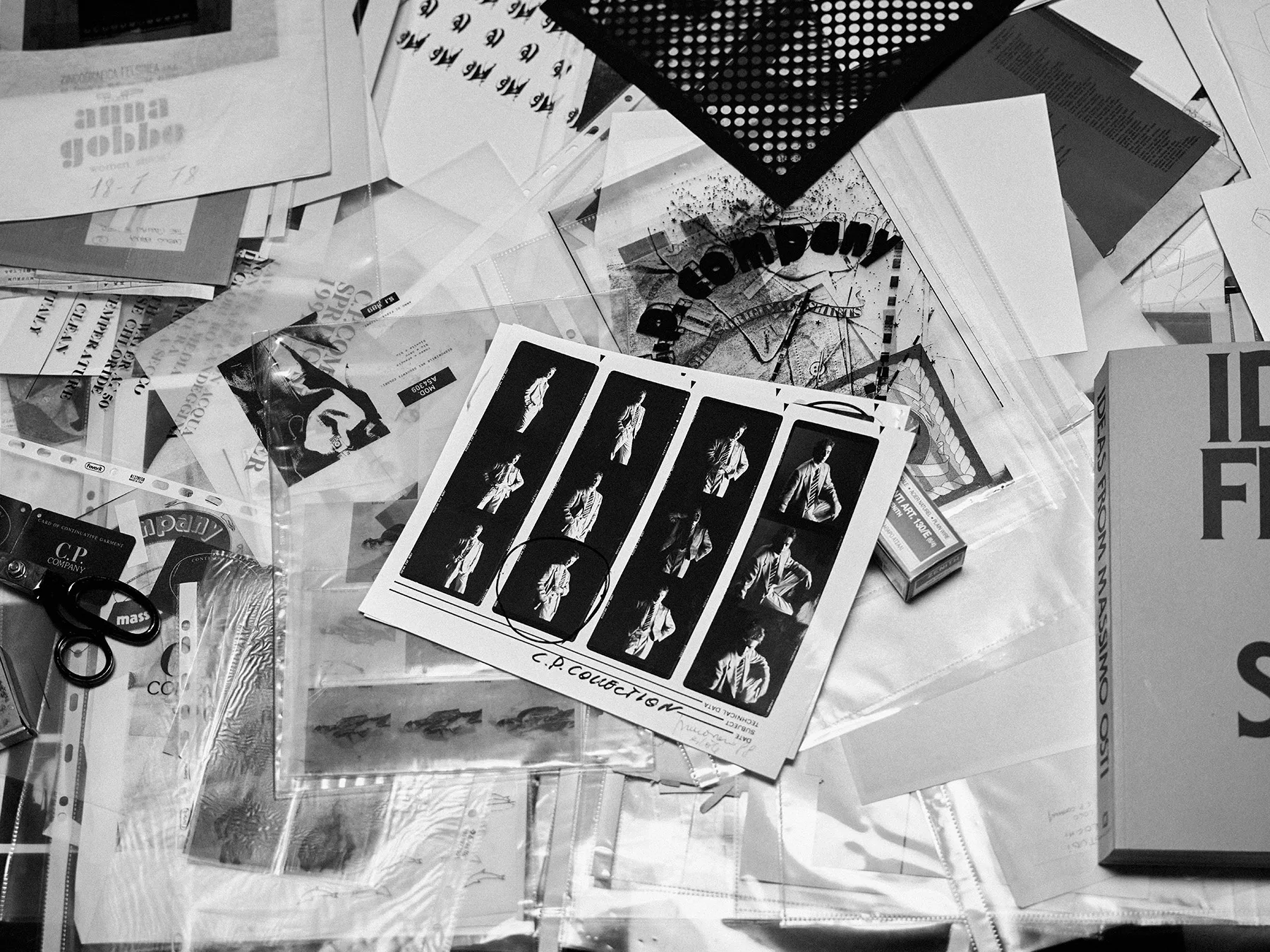 Neil Bedford Photographer C. P. Company Behind The Seams Project 2026 Documentation of the brands archive with portraits and photojournalism black and white photography