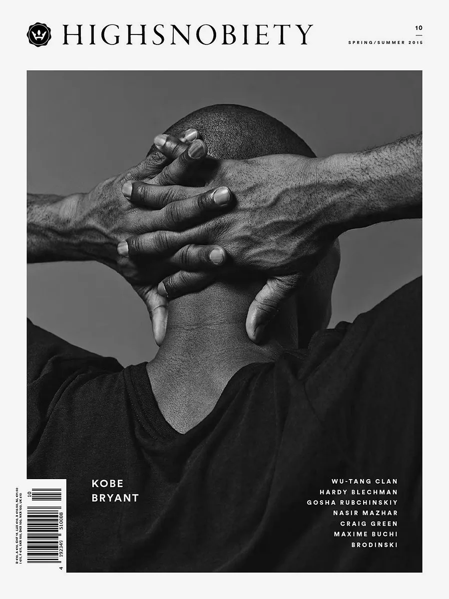 NEIL BEDFORD PHOTOGRAPHER KOBE BRYANT HIGH SNOBIETY MAGAZINE COVER NIKE